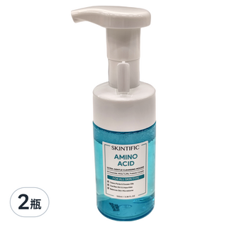 Skintific 氨基酸慕斯洗面乳, 100ml, 2瓶