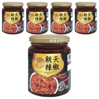 金太子 朝天辣椒, 240g, 5罐