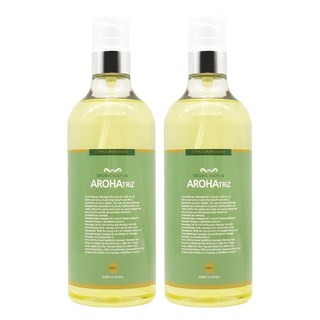 AROHATRiZ 身體精油 柏樹薄荷 綠瓶, 500ml, 2瓶