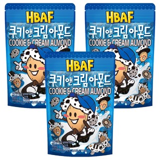 HBAF 杏仁果 巧酥餅乾味, 120g, 3個