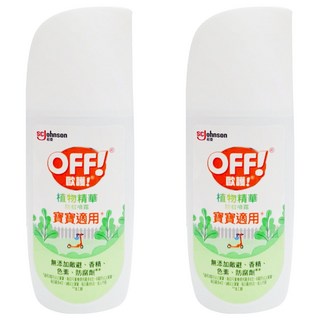 OFF! 歐護 植物精華防蚊噴霧 寶貝適用 無添加 香精、色素、防腐劑, 113g, 2瓶