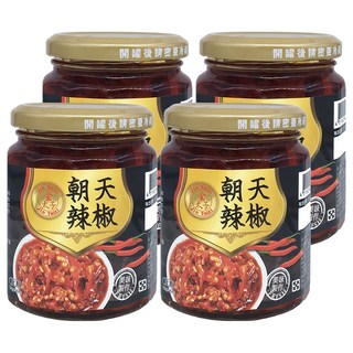 金太子 朝天辣椒, 240g, 4罐