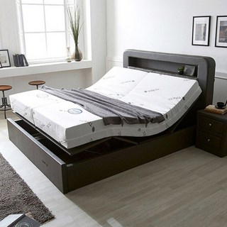 세진침대 벨리타 무중력 LED 모션베드 프레임 방문설치, 모카그레이