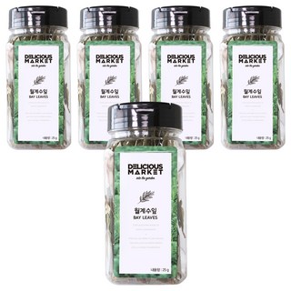 美味的市場月桂葉, 25g, 5個