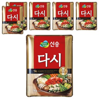 신송 다시, 6개, 1kg