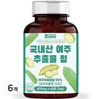 joeunyakcho 韓國產苦瓜萃取物錠, 6個, 36g