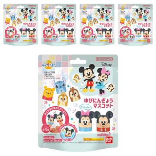 BANDAI 迪士尼系列 沐浴球 附玩具 (75g), 5包