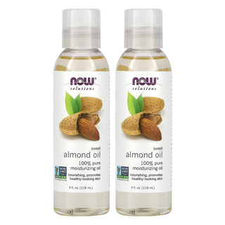 NOW Foods 純甜杏仁保濕油, 118ml, 2瓶