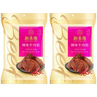 新東陽 辣味 牛肉乾, 90g, 2包
