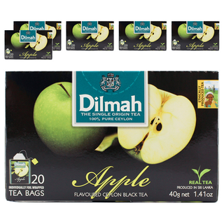 Dilmah 帝瑪 蘋果紅茶, 2g, 20包, 6盒