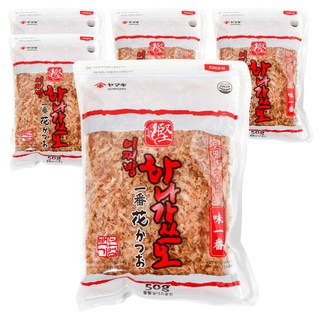 Yamaki 雅媽吉 一番花 佐料用柴魚片, 50g, 5個