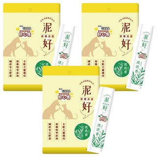 泥好 滑嫩蒸蛋 迷迭香, 蛋黃、雞肉、雞湯、柴魚粉, 15g, 3袋