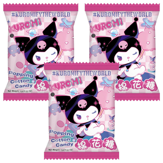 AMANDIER 雅蒙蒂 Kuromi跳跳棉花糖 草莓風味, 15g, 3個