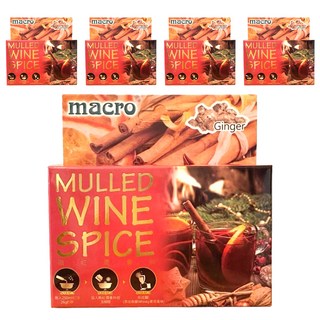 Macro 經典原味熱紅酒香料 台灣產, 30g, 5盒