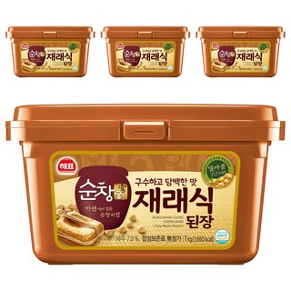 Haepyo 韓式傳統大醬, 1kg, 4盒