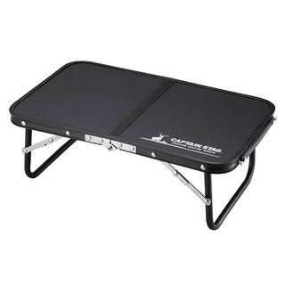 CAPTAIN STAG 鹿牌 經典款可折疊便攜小桌47 x 30 x 17cm 940g, Black