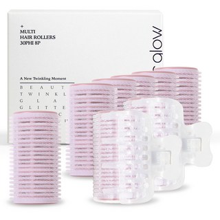 gloss&glow 髮卷組, 單色, 8個