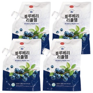 GALIM 藍莓果醬, 1kg, 4包