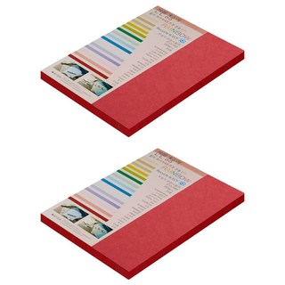 paperculture 環保色紙 Rainbow Card A4 No 29 紅色, 100張