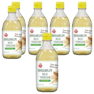 OTTOGI 不倒翁 米醋, 6個, 345ml