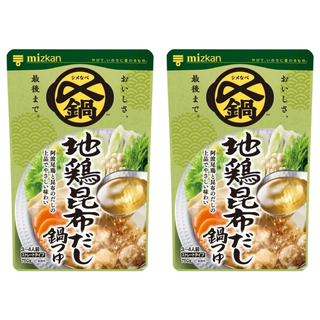 mizkan 味滋康 雞昆布鍋高湯, 750g, 2包