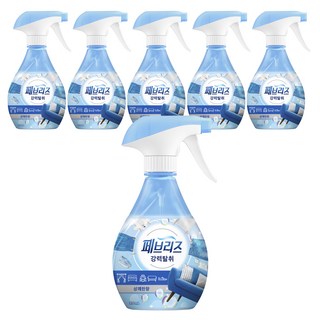 페브리즈 강력 섬유탈취제 본품, 370ml, 6개, 상쾌한향