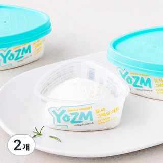 요즘 유자 그릭요거트, 300g, 2개