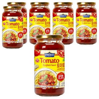 오뚜기프레스코 토마토 스파게티소스, 600g, 6개