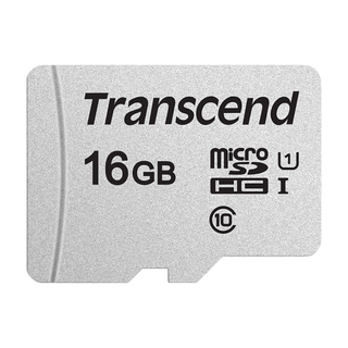Transcend 創見 USD300S microSDHC UHS-I U1 記憶卡 TS16GUSD300S-A 附轉卡, 1個, 16GB