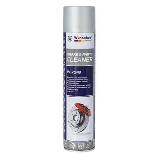 wunscher 煞車盤及零部件清潔劑 W-7043, 600ml, 1瓶
