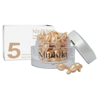 NiniKiki 時空膠囊 5號 逆時修護乳霜 50顆 15g 提升彈性 獨立包裝, 1罐