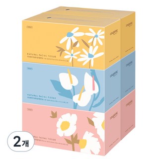Coupang Basics Natural面紙, 280張, 12盒