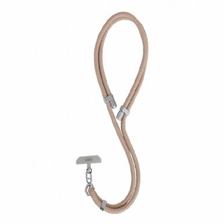 UAG 簡約編織可調式背帶掛繩 10mm, 沙色, 1條