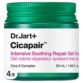 닥터자르트 시카페어 인텐시브 수딩 리페어 젤 크림, 50ml, 4개