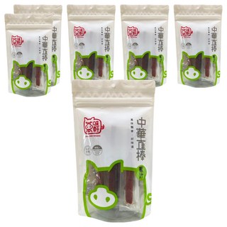 萬味軒 中華直棒蜜汁豬肉乾 台灣豬肉製成, 120g, 6包