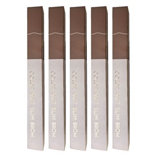 EXCEL 柔軟光滑超細眉筆 ES03 秋季米色 0.07g 5個, 5件