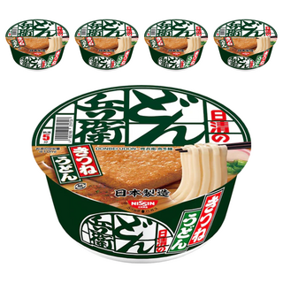 NISSIN 日清 咚兵衛 油豆腐烏龍麵 日式油豆腐 關西風味, 95g, 5入