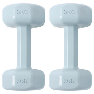 多彩小啞鈴, 3kg, 2個