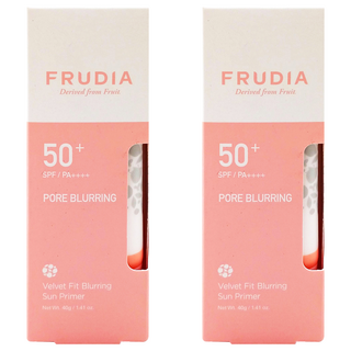 FRUDIA 遮瑕防曬妝前飾底乳 SPF50+ PA++++, 2盒, 毛孔遮瑕