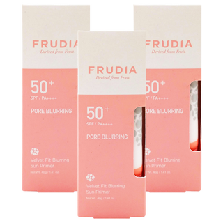 FRUDIA 遮瑕防曬妝前飾底乳 SPF50+ PA++++, 3盒, 毛孔遮瑕