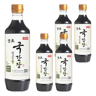 信仰村釀造純醬油, 860ml, 5個