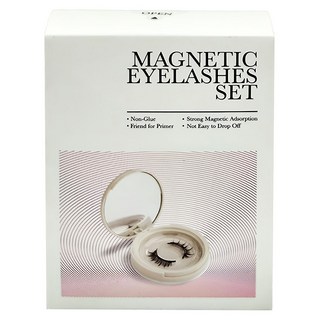 量子磁力假睫毛套組 免膠 容易使用, 1組, A山茶花