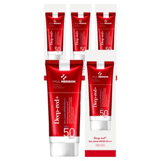 PAUL MEDISON Deep red防曬霜 SPF50 PA+++ 60ml, 4個