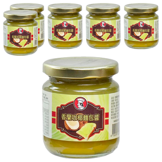 CHEF'S CHOICE 美味大師 香蘭咖椰麵包醬 東南亞國民抹醬, 220g, 6罐