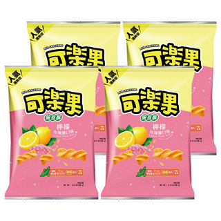 可樂果 豌豆酥 檸檬玫瑰鹽口味, 188g, 4包