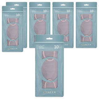 CHACER 佳和口罩 成人4D立體醫用口罩, 薰衣草紫, 10片, 6包