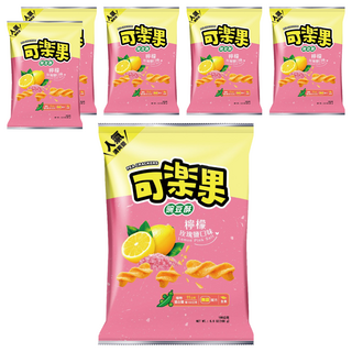 可樂果 豌豆酥 檸檬玫瑰鹽口味, 188g, 6包