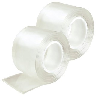 ABEL 力大牌 雙面無痕強力膠帶 加寬厚型 12524 5cm 2捲