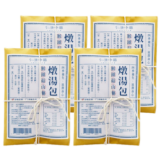 仁濟中藥 猴頭菇山藥燉湯包, 48g, 4包
