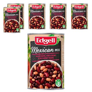 Edgell 愛德格 墨西哥綜合豆 (黑豆、斑豆、紅腰豆) 400g, 6罐